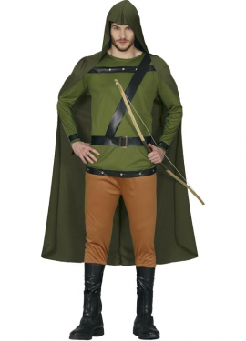 Green Archer Costume for Men