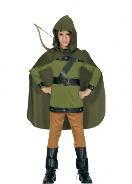 Green Archer Costume for Kids