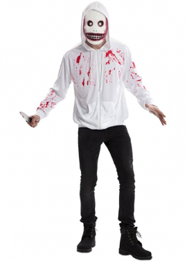 Fato de Assassino com Capuz e Máscara para homem