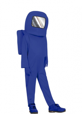 Fantasia de astronauta Kids Blue Imposter
