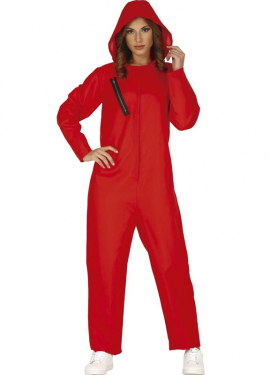 Fato de ladrão de banco para mulher