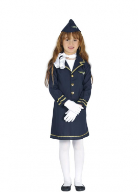 Fato de comissária de bordo para menina