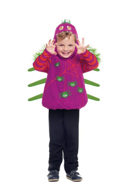 Fato de aranha bebê para bebê