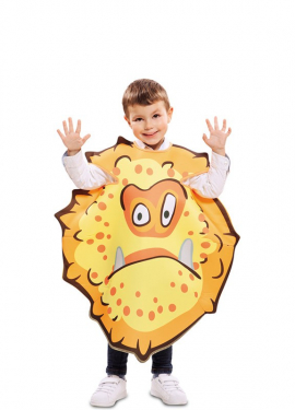 Fato de bactérias laranja para crianças