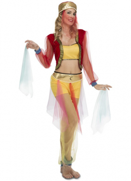 Seven Veils Arabian Dancer Costume for Women