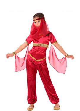 Fato de dançarina árabe para menina