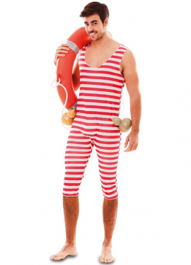 Fato de banhista dos anos 20 para homem