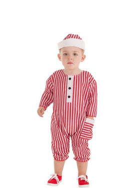 Roupa de banho retro para bebês