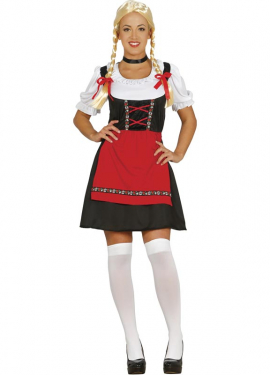 Fato bávaro para mulher