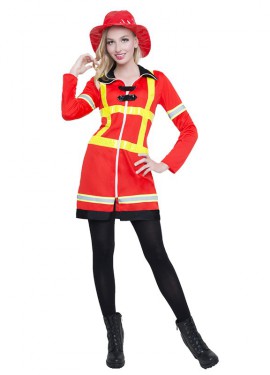Firefighter costume for women