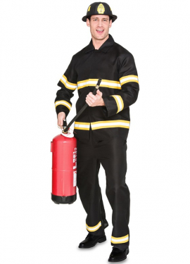 Fato de bombeiro para homem