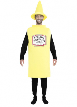 Fato de mostarda para homem