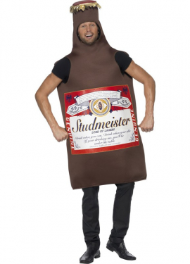 Fato de garrafa de cerveja Studmeister para adulto