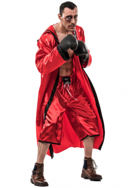 Red Boxer Costume for Men