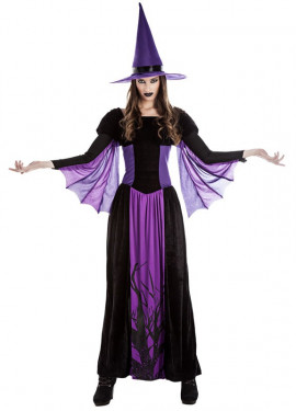 Fato de Bruxa da Floresta para mulher