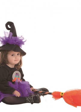 Fato de bruxa Tutu para bebê