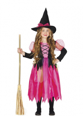 Fato de bruxa para menina