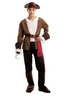 Fato de bucaneiro para homem