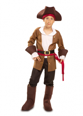 Fato de bucaneiro para criança