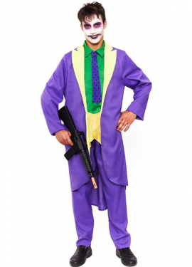 Fato de bobo risonho para homem