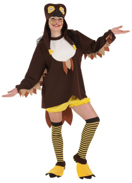 Fato de Crazy Owl para mulher