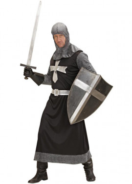 Crusader Knight of Darkness Costume for Men