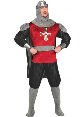 Dark Crusader Knight Costume for Men