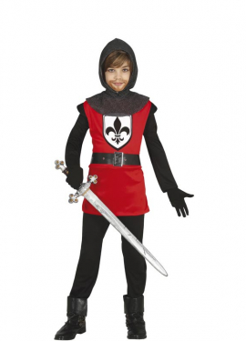 Medieval Night Knight Costume for children