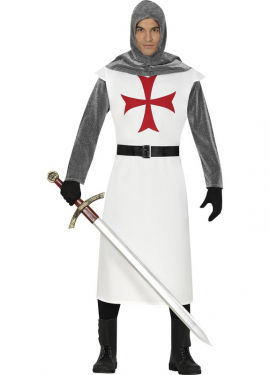 Knight Templar costume for men