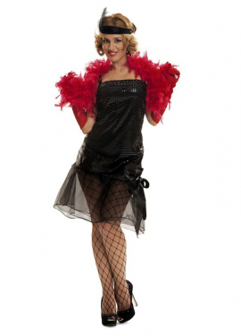 Black Cabaret costume for girl