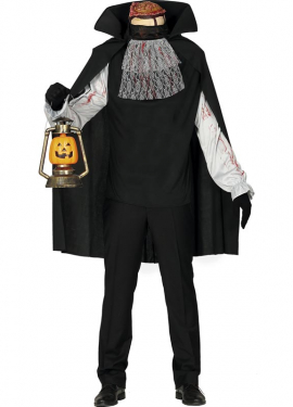 Fato de cabeça decepada para homem