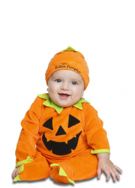 Fato de abobrinha de Halloween para bebês
