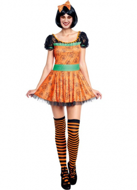 Pumpkin costume for women