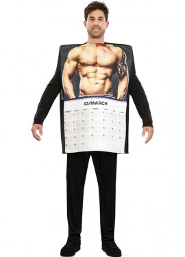 Traje de calendário masculino