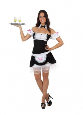 Fato de garçonete para mulher