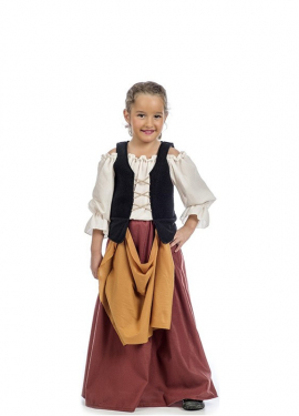 Medieval Peasant Costume for Girl