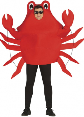 Fato de caranguejo para homem