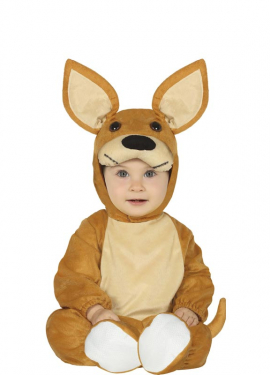Fato de canguru marrom para bebê