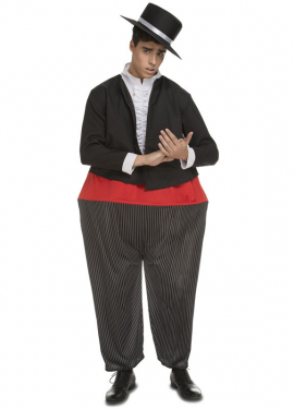 Fato de Cordobés Gordito Cantaor para homem