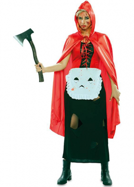 Fato de Chapeuzinho Vermelho para mulher