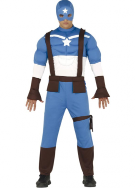 Captain Blue costume for men