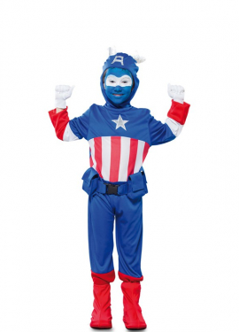 Fato de Capitão Azul para menino