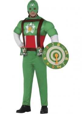 Fato masculina de Captain Green Beer