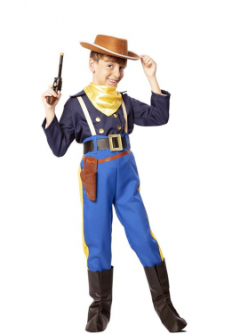 Fato de Capitão Wayne Sétima Cavalaria Infantil