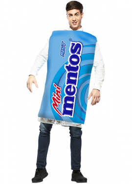 Fato de Candy Mini Mentos Mint para adulto