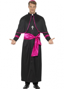 Fato de cardeal para homem