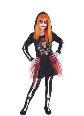 Day of the Dead Catrina costume for girl
