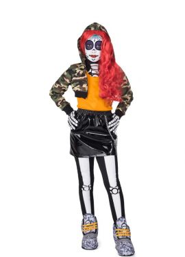 Catrina Maya costume for girls