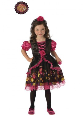 Sweet Catrina or Catrinita costume for girls