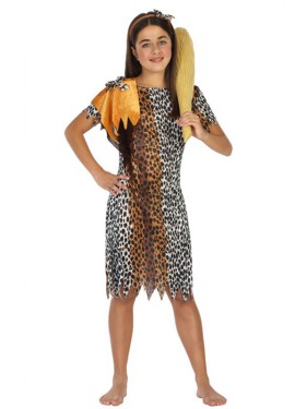 Caveman costume for girl